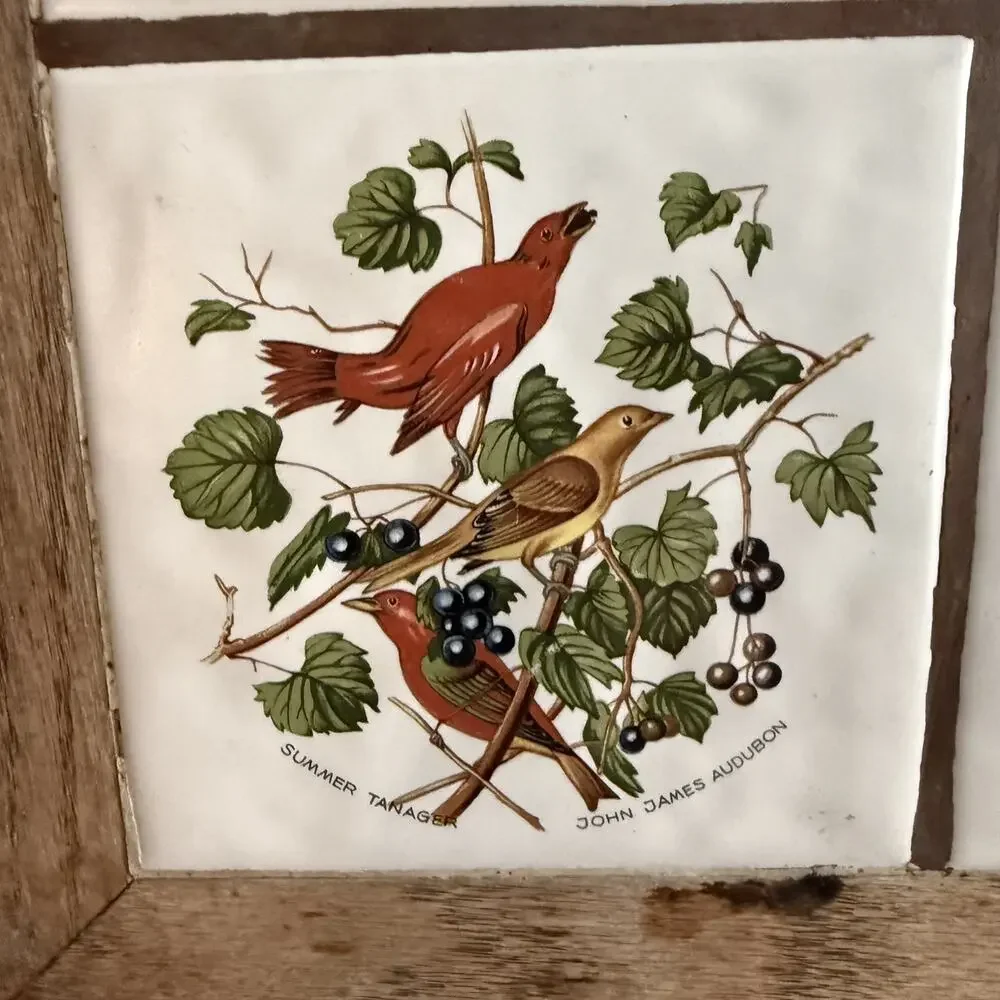 Besheer Art Tile vintage art